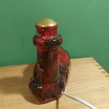 Vintage ceramic lamp in the shape of a lighthouse, Vallauris