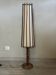 Lampe de sol rotin design vintage années 60