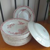 Hollow porcelain plates FF Pexonne
