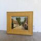 Small oil painting J.Poy 1900