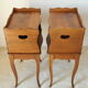 Paire de chevets en bois de merisier