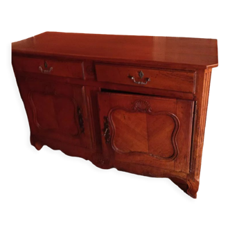 Low cherry wood sideboard