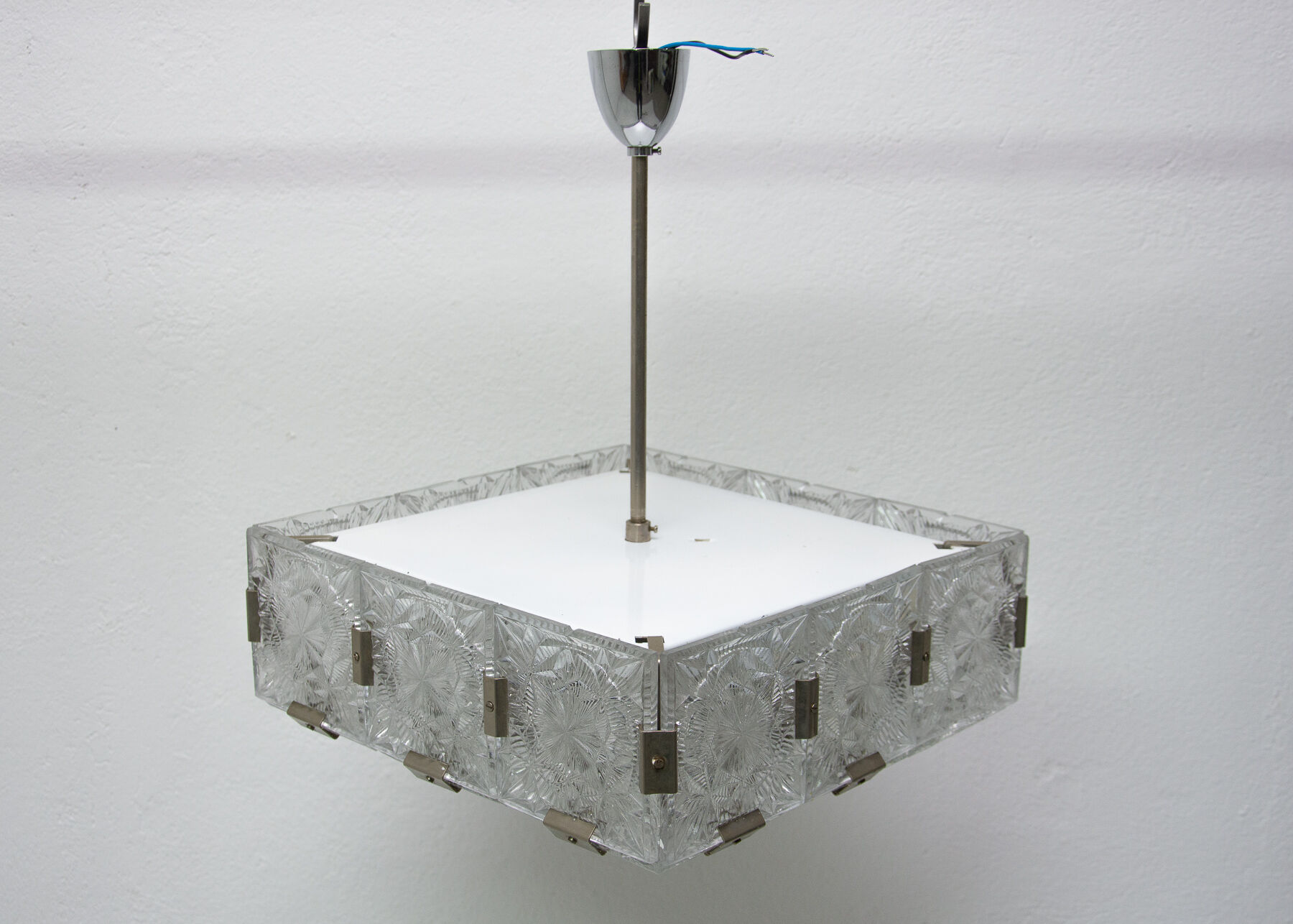 Hanging lamp by Kamenický Šenov, 1970