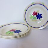 Set of 4 deep plates from Gien Robinson 210605