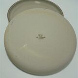 Series of 6 stoneware plates