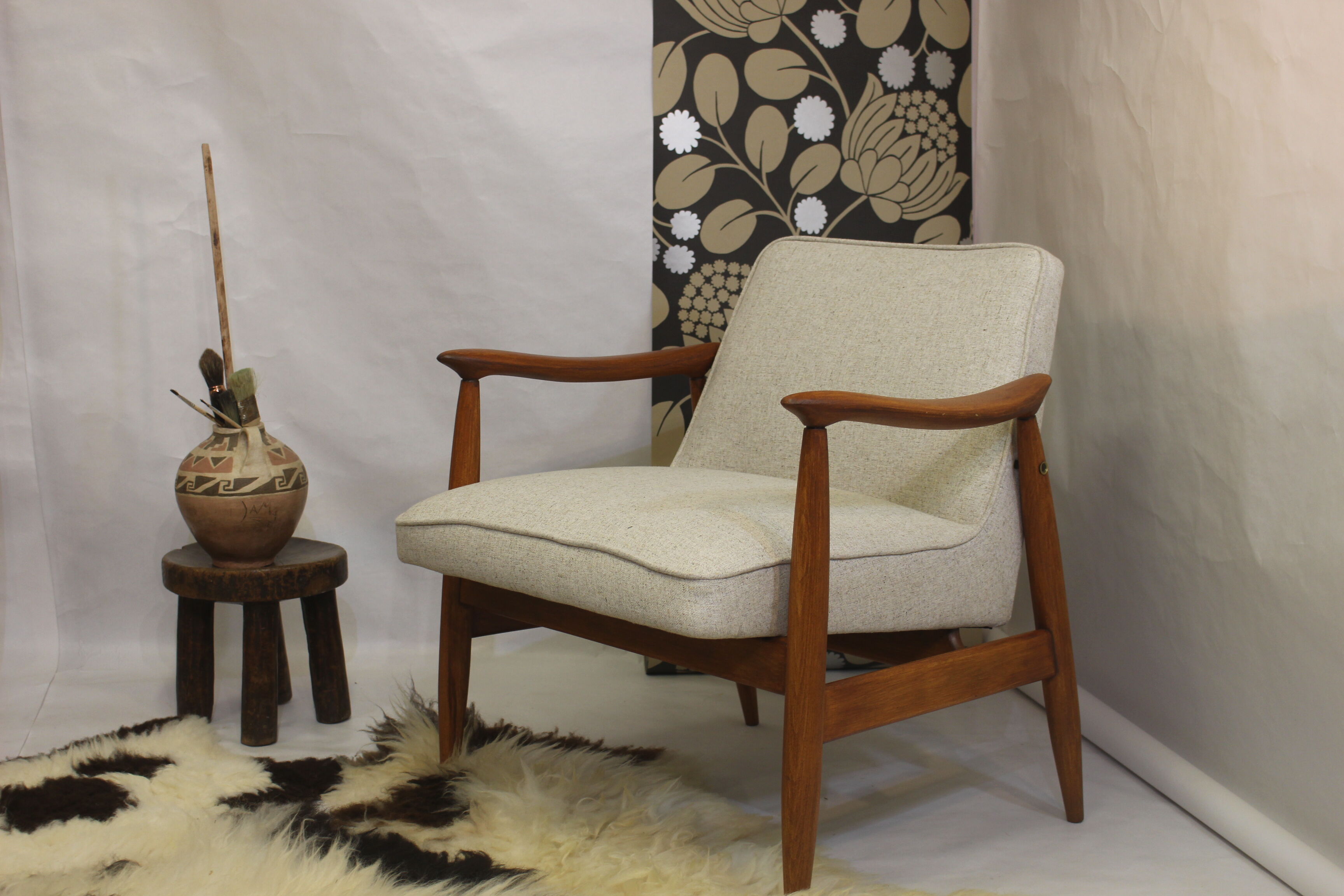 Pair of chairs GFM-87 Juliusz Kedziorek 1960.