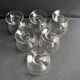 6 Champagne glasses – Daum Nancy France