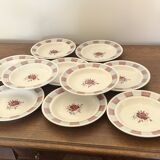 Set of 10 L'Amendinoise plates