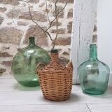Demijohn wicker h28cm