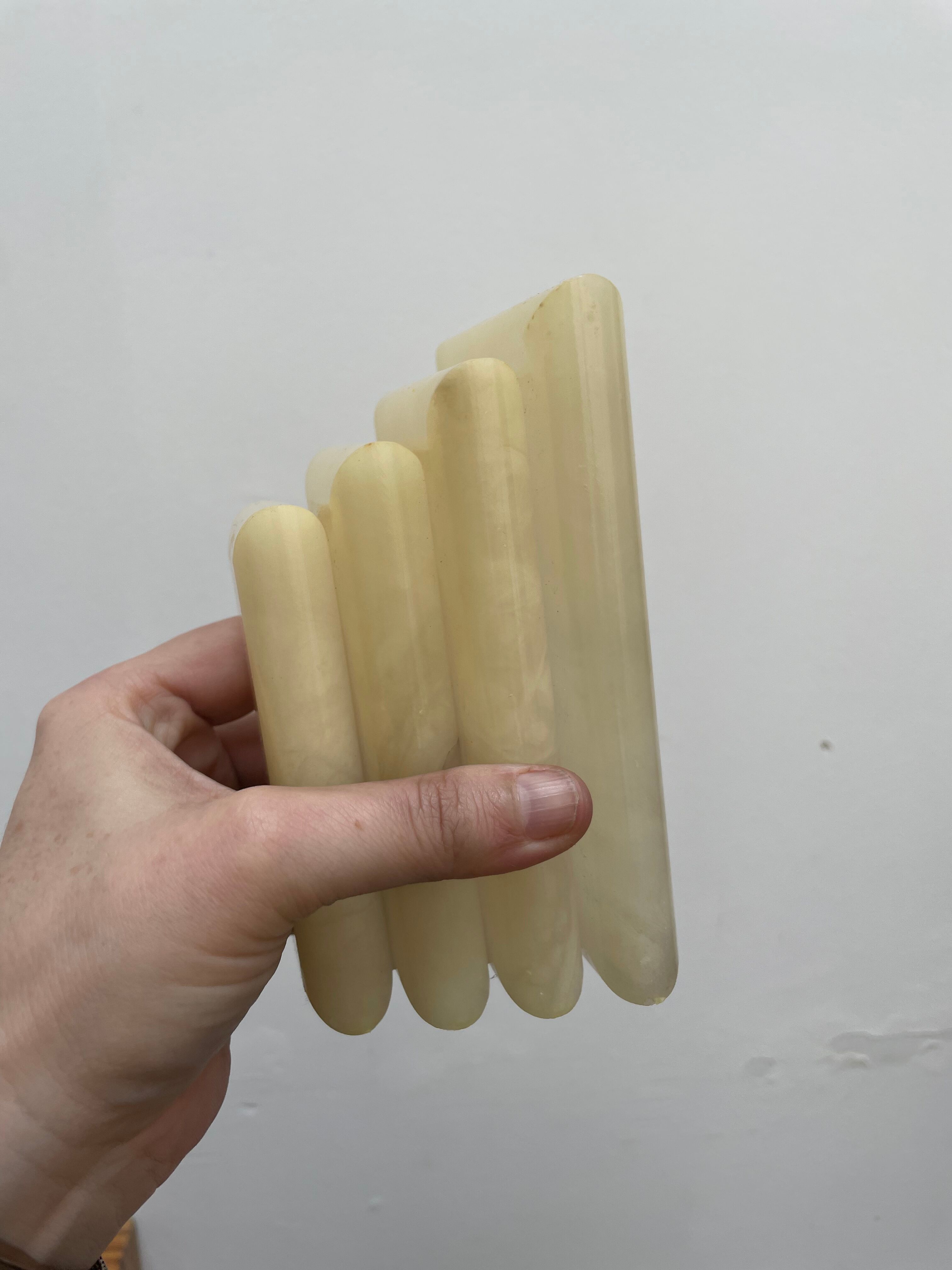 Old alabaster book greenhouse