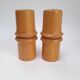 Pair of Nissen Denmark salt and pepper mills