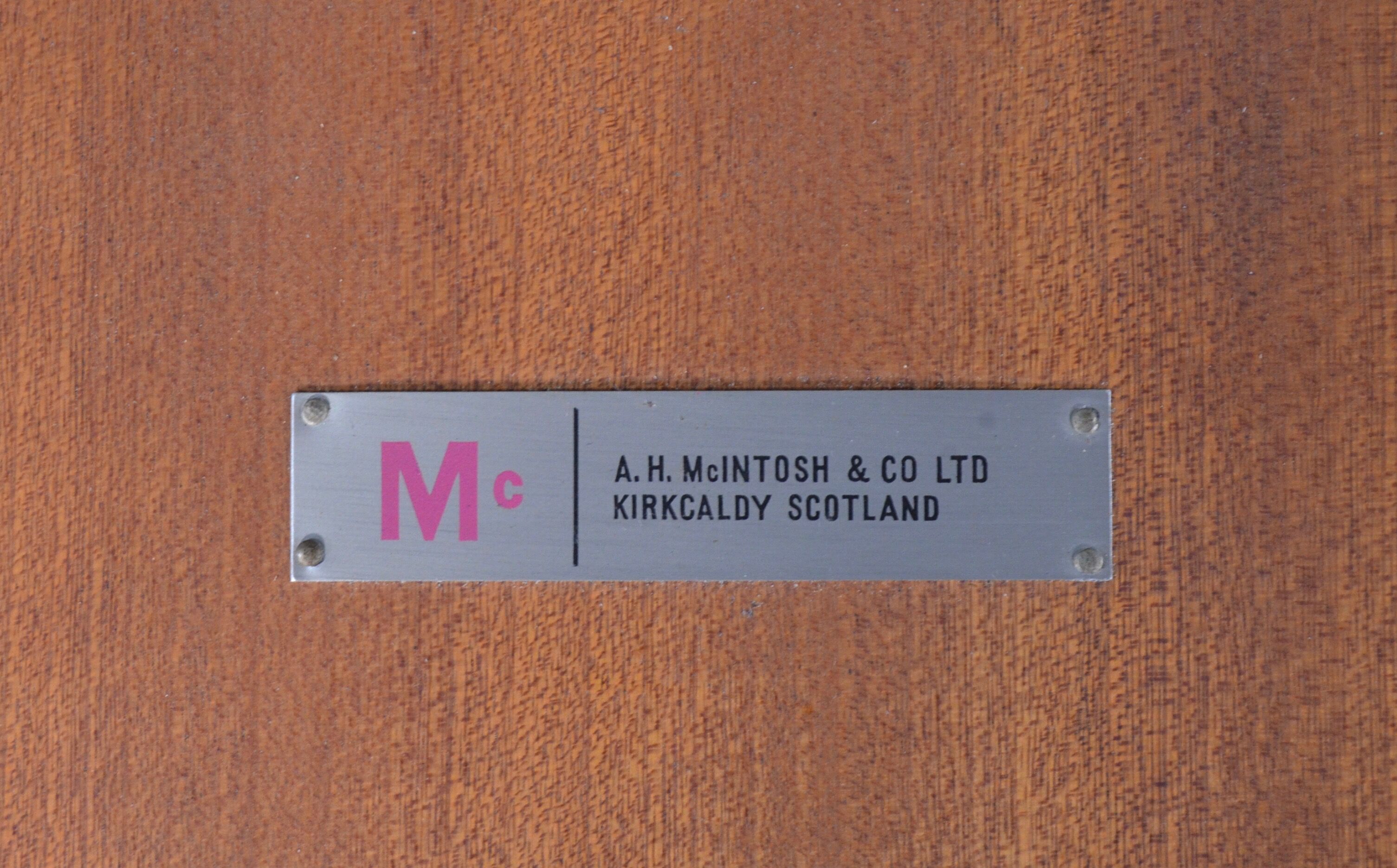 Mcintosh oblong teak extending table