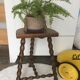 Duo of tripod stools