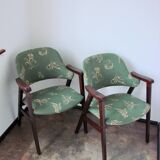 A pair of Scandinavian armchairs by Johanson Design, 1970s – vintage