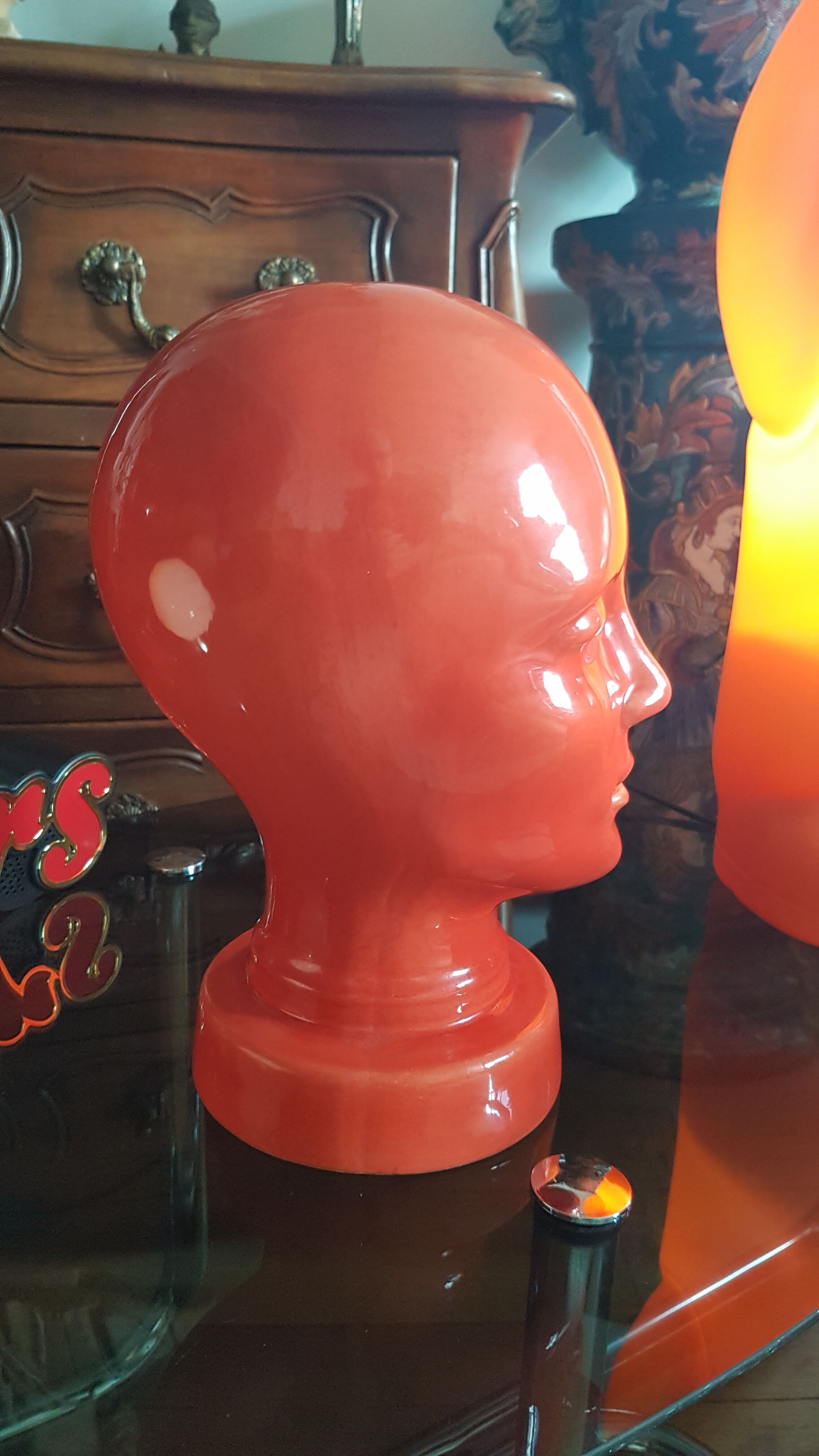 Ceramic head W Germany Scheurich