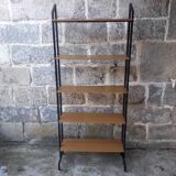 Vintage shelf L: 81 cm H: 183 cm