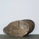 Large hand-carved wooden mushroom - Vintage brutalist home decoration - 1950s folk art