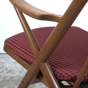 Frank Reenskaug, Bramin Møbler rocking chair Danish teak 60s