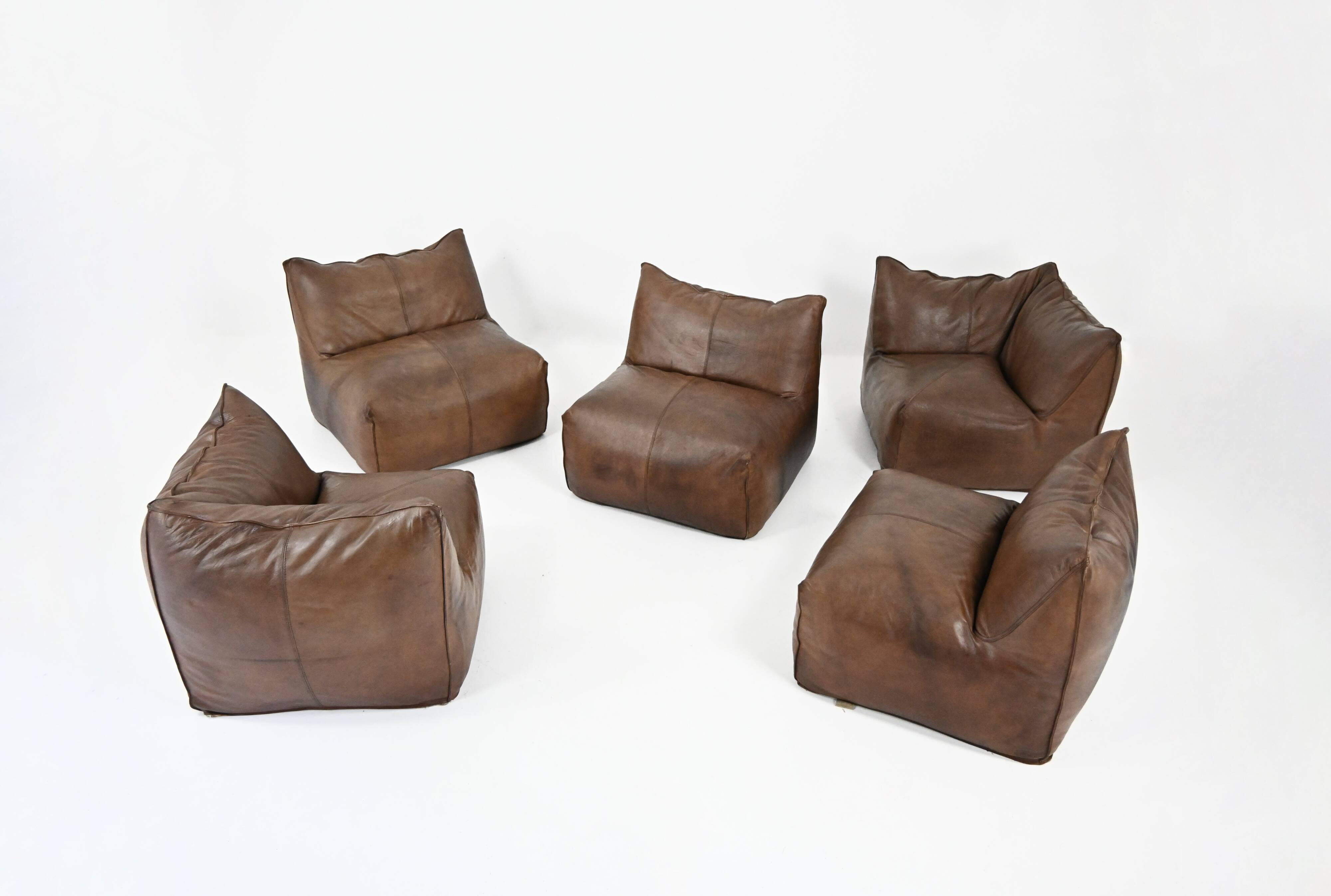 Modular canapé "Le Bambole" by Mario Bellini for B&B Italia, 1970s