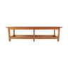 Decorative wooden bench