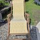 Chaise longue transat année 50