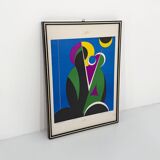 Lithograph “Natività” by Corrado Cicognani, 1970
