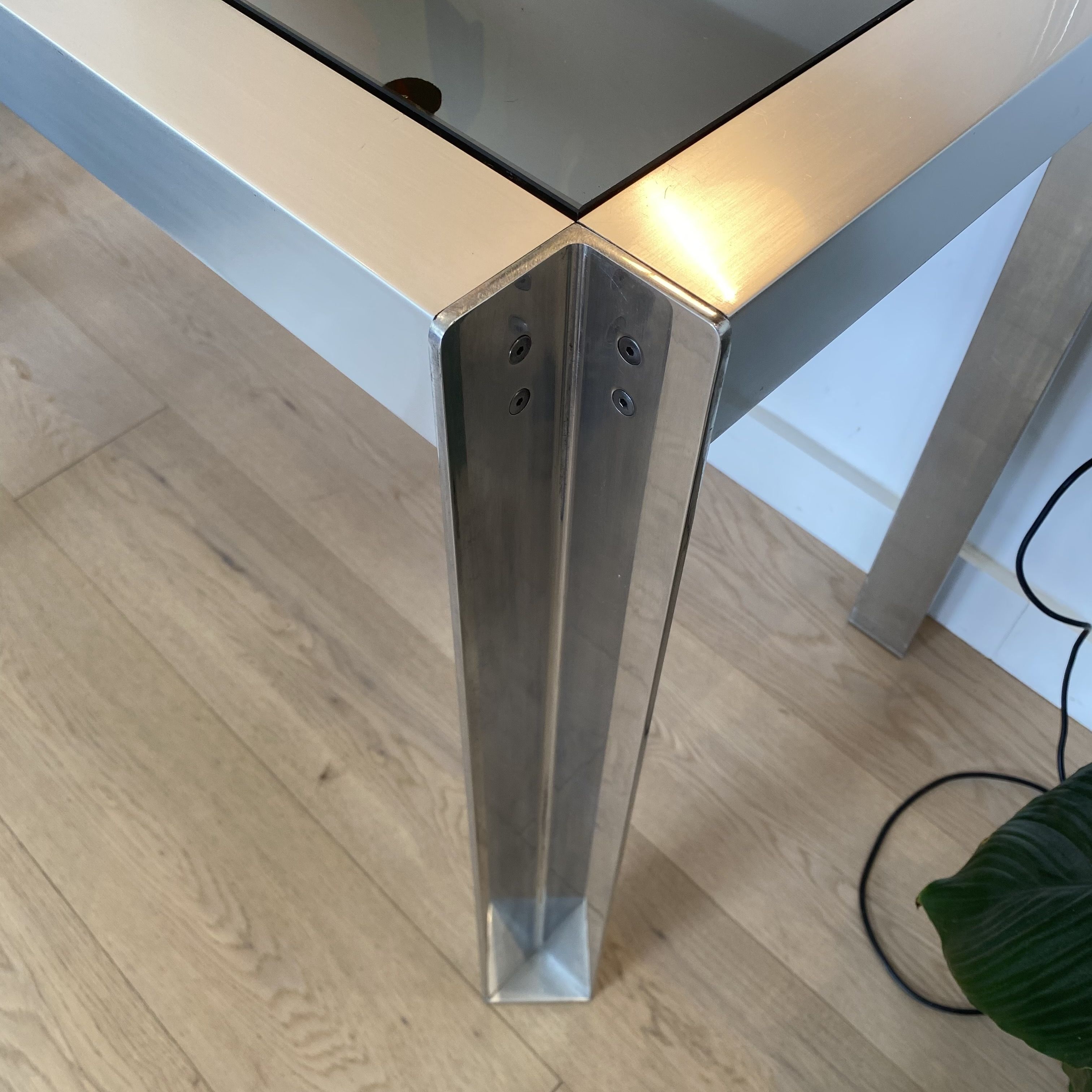 Georges Frydman's aluminium desk for E.F.A. 1960