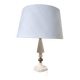 Lampe vintage en albâtre