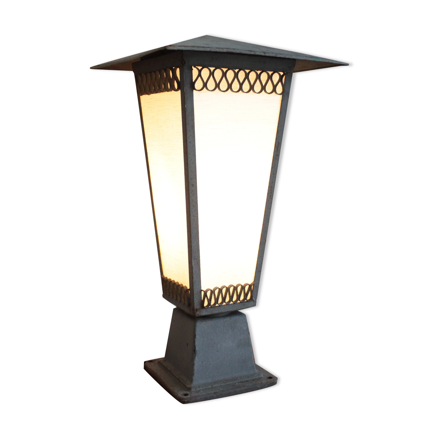 large floor lamp or to pose lantern style 1950, Lunel XXL