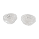 Set of two crystal candlesticks