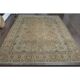 1970s Vintage Persian Handknotted Wool Orange Oversize Area Rug 286X380