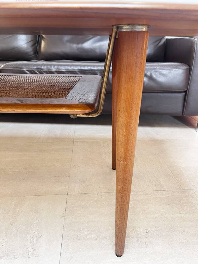 Teak coffee table Peter Hvidt & Orla Mølgaard – 1970s