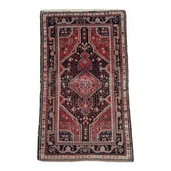 Handmade Persian carpet Tuiserkan 219x129cm