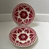 Duo of Digoin Aïcha Plates