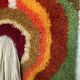 Mid-century modern or Danish Rya style tapestry