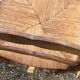 Corner straw chair