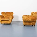 Pair of lounge chairs from Arredementi Borsani, 1940’s Italy