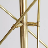 Italian floor lamp balance 3 arms black