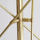 Lampadaire italien balancier 3 bras noir
