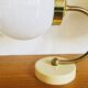 Brass wall light 1960s