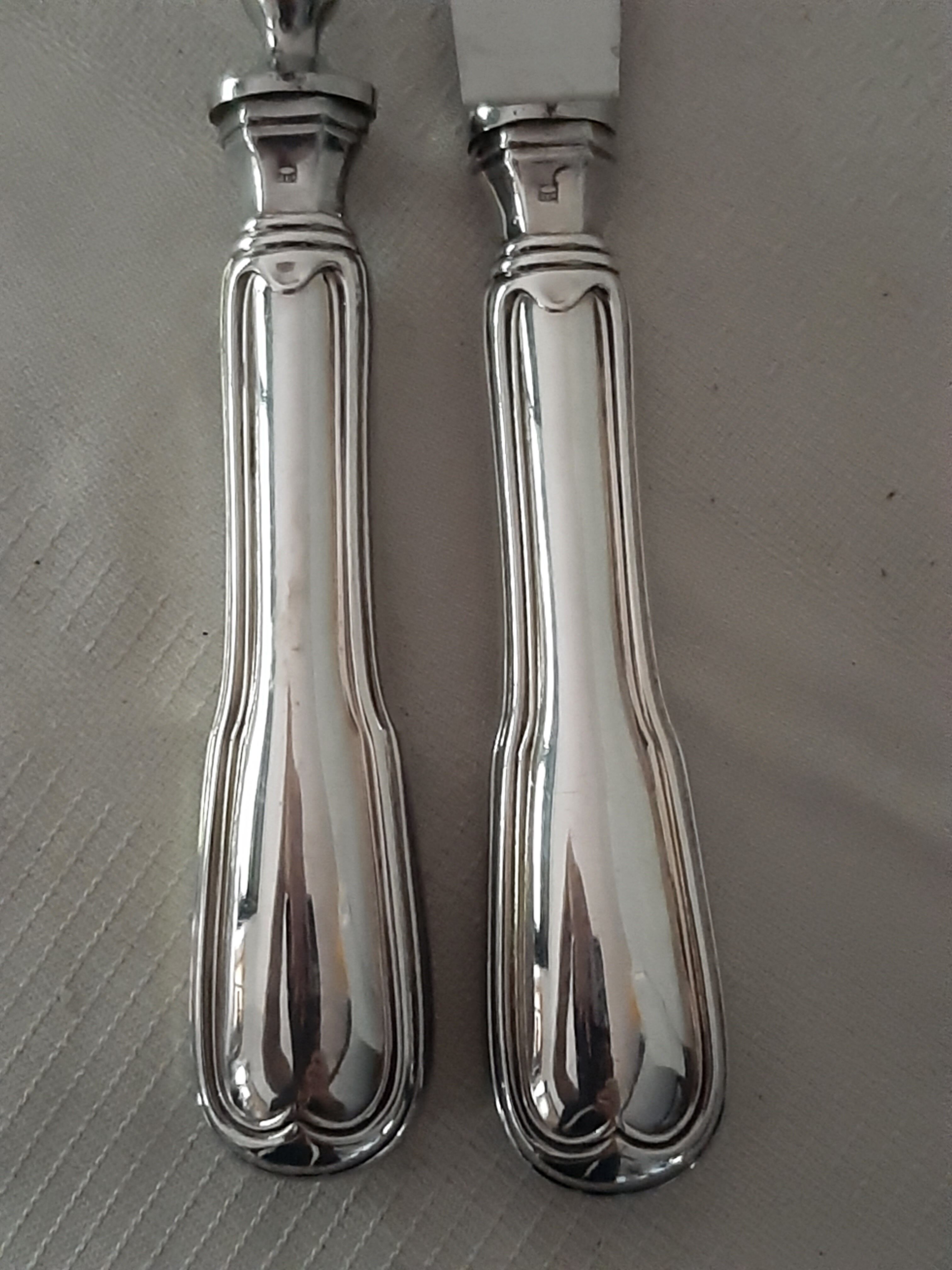 Silver-cut cutlery with SFAM Net