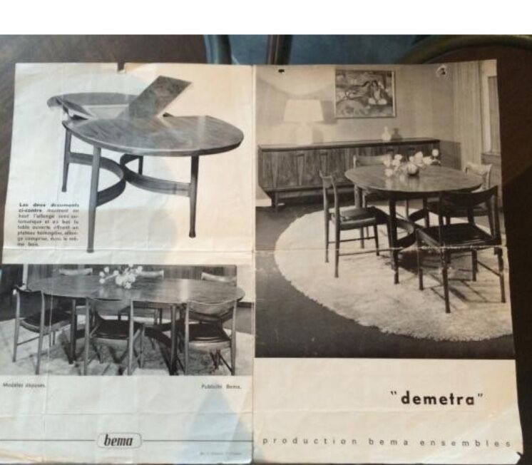 Table dining Jacques hauville