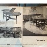 Table dining Jacques hauville