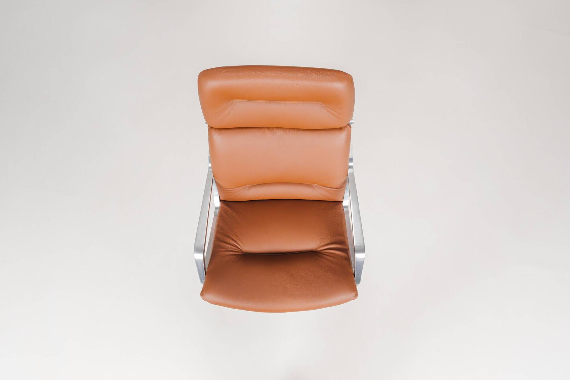 4 High Commander Office Chairs by Jorge Zalszupin - Brazil - 1980s
