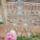 6 bistro water glasses