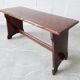 Banc rustique en bois massif