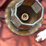Iron exterior wall lamp