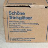 6 Zwiesel Glas Germany Parma crystal bowls