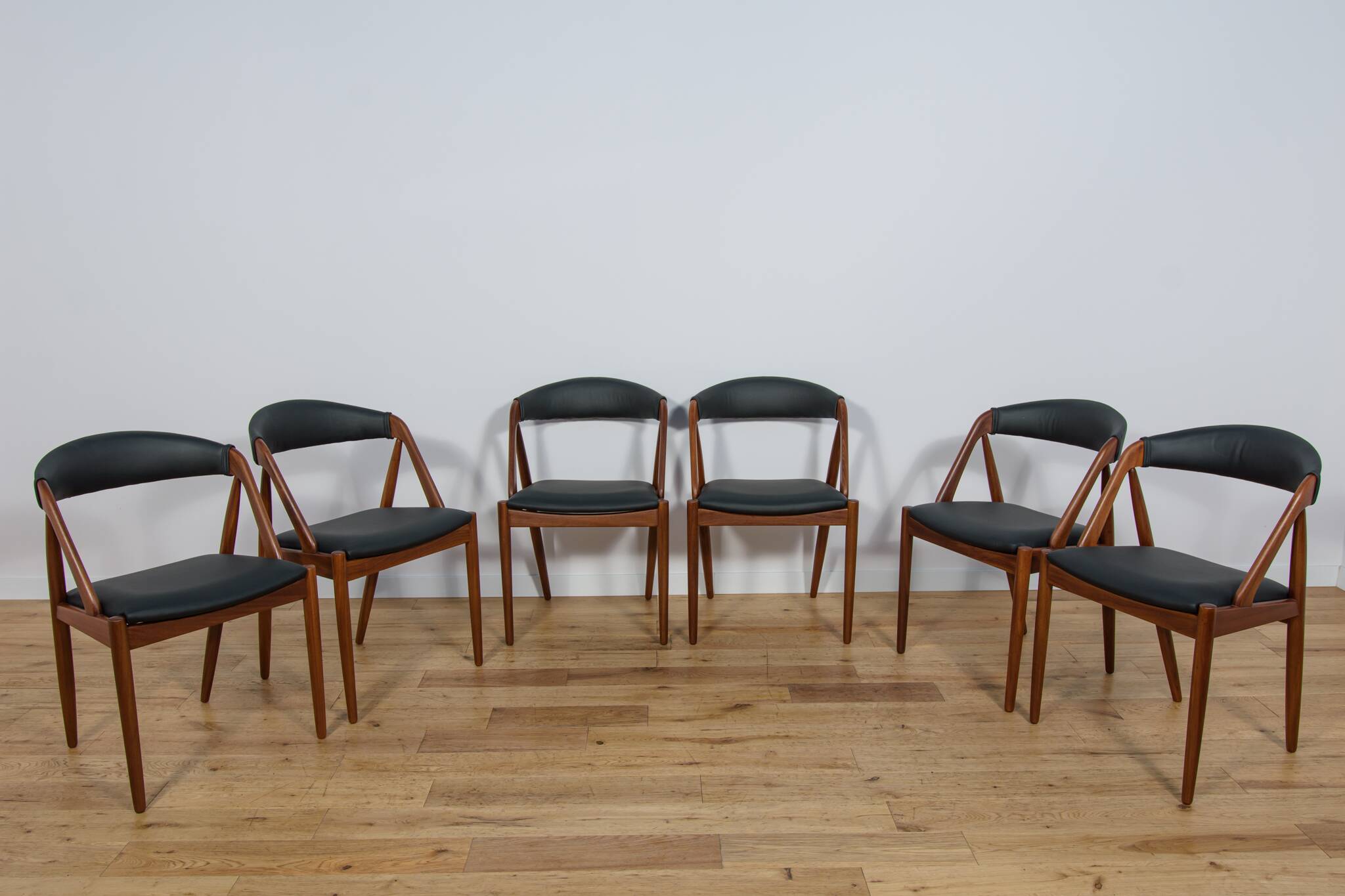Model 31 Dining Chairs by Kai Kristiansen for Schou Andersen, Denmark, 1960s, Set of 6