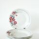Set of 6 St-Amand soup plates, Spring pattern, 1950